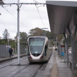 Moderne Straßenbahn
